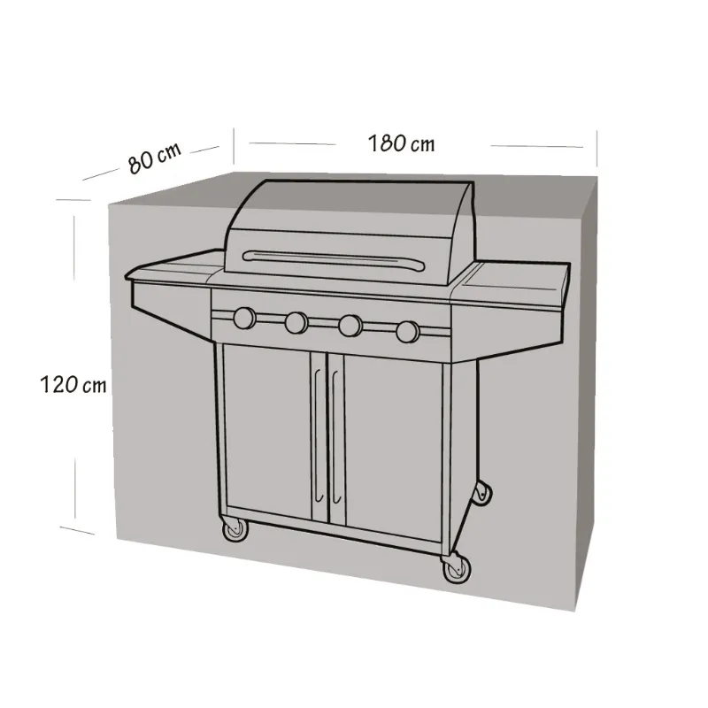 Housse de protection pour barbecue et plancha Werkapro - Provence Outillage