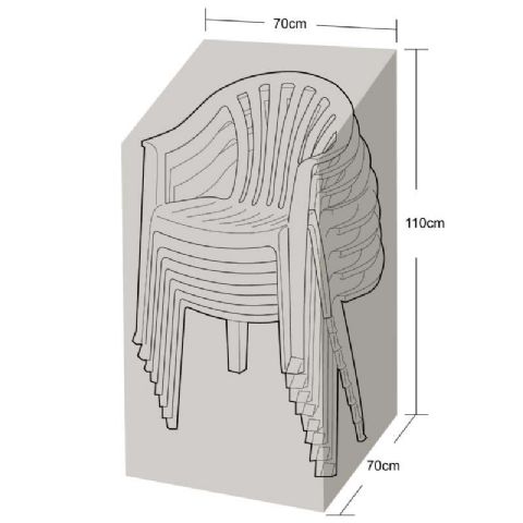 Housse de chaise (70x70x110cm) WERKA PRO