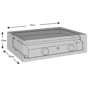 Housse de protection pour plancha à gaz (52x50x22cm) Werkapro