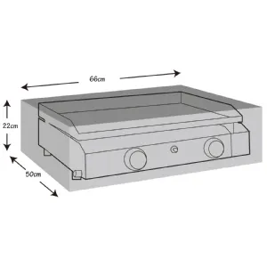 Housse de protection pour plancha à gaz (66x50x22cm) Werkapro