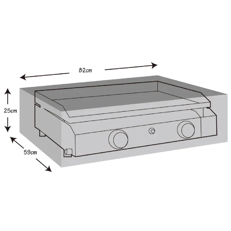 Housse de protection pour plancha à gaz (82x59x25cm) Werkapro