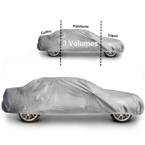 Housse de protection doublée pour voiture berline  Werkapro