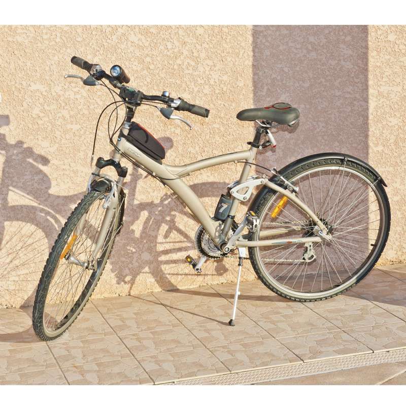 ZCOINS Housse de vélo verrouillable pour 1 ou 2 vélos, housse de protection  imperméable pour vélo avec housse de selle et sac à cordon
