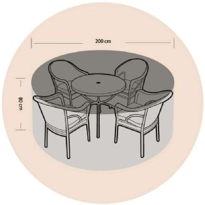 Housse pour table ronde (Ø200x80cm) WERKA PRO