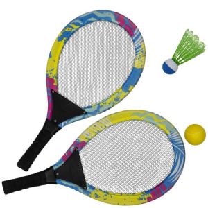 Jeu de raquettes tennis badminton (4 pcs)
