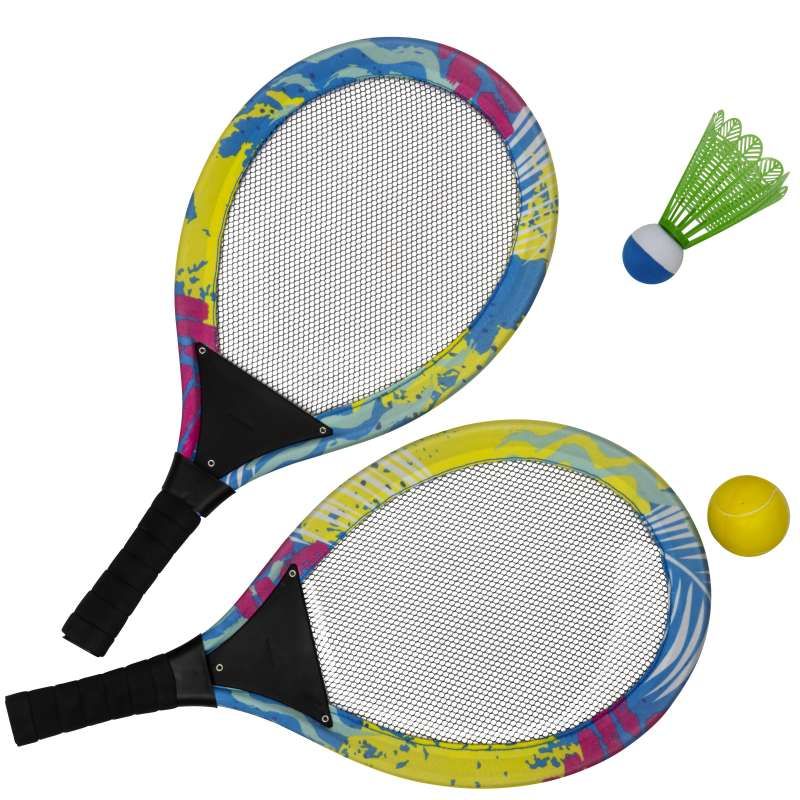 Jeu de raquettes tennis badminton (4 pcs)