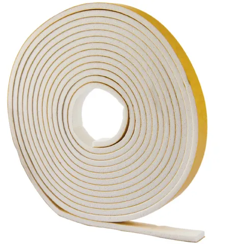 Joint adhésif PVC blanc, profil 'I' 6M
