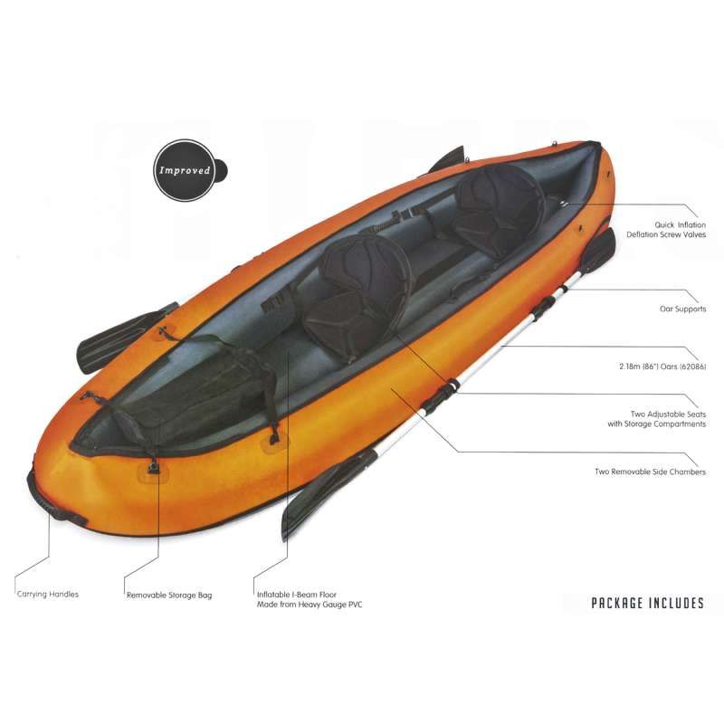 Kayak ventura 2 adultes Provence Outillage