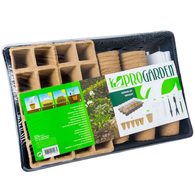 Kit de germination avec pot+acc 67pcs Provence Outillage