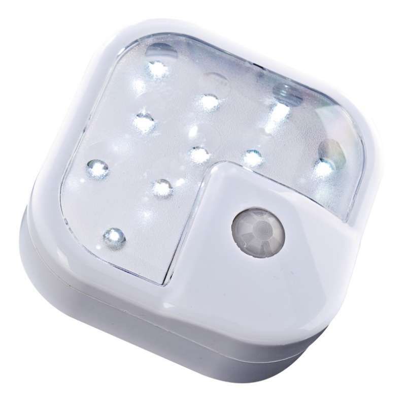 Lampe 10 LED, détecteur de mouvements