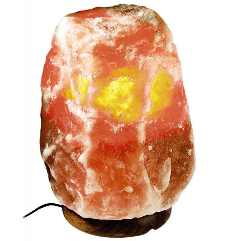 Lampe en cristal de sel relaxante
