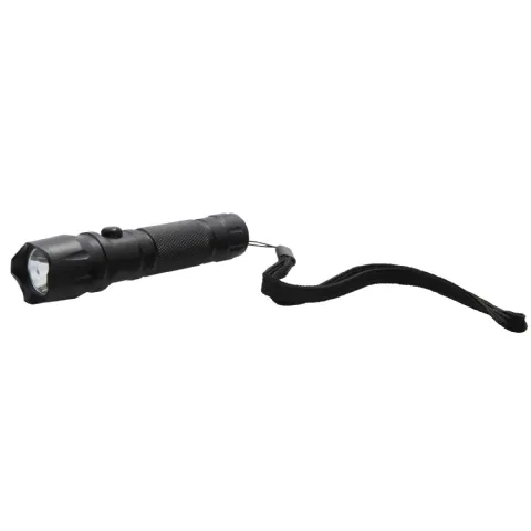 Lampe torche aluminium 11 cm 1 led 0,5w