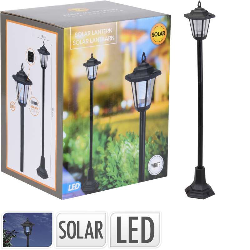 Lanterne solaire à led 18 x 83cm - Provence Outillage