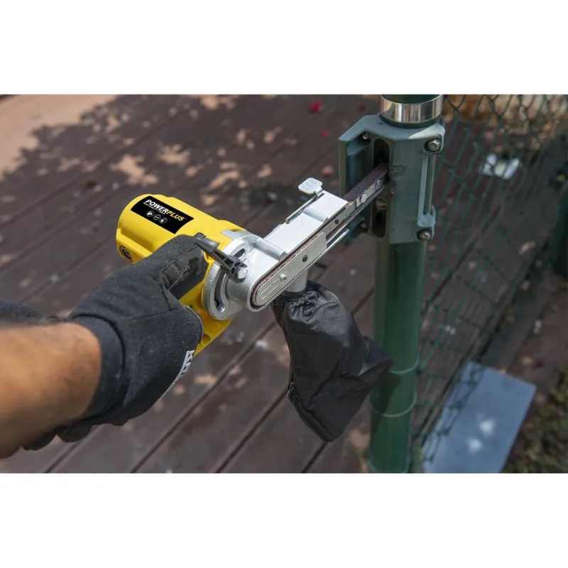 Lime ponceuse à bande 400 W Powerplus 
