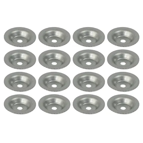 Lot 16 coupelles acier fixation de bâche