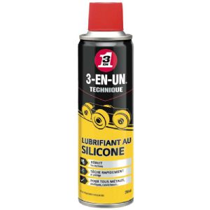 Bombe lubrifiant silicone 3-en-1 250ml