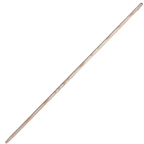 Manche en bois pour balai à feuilles
