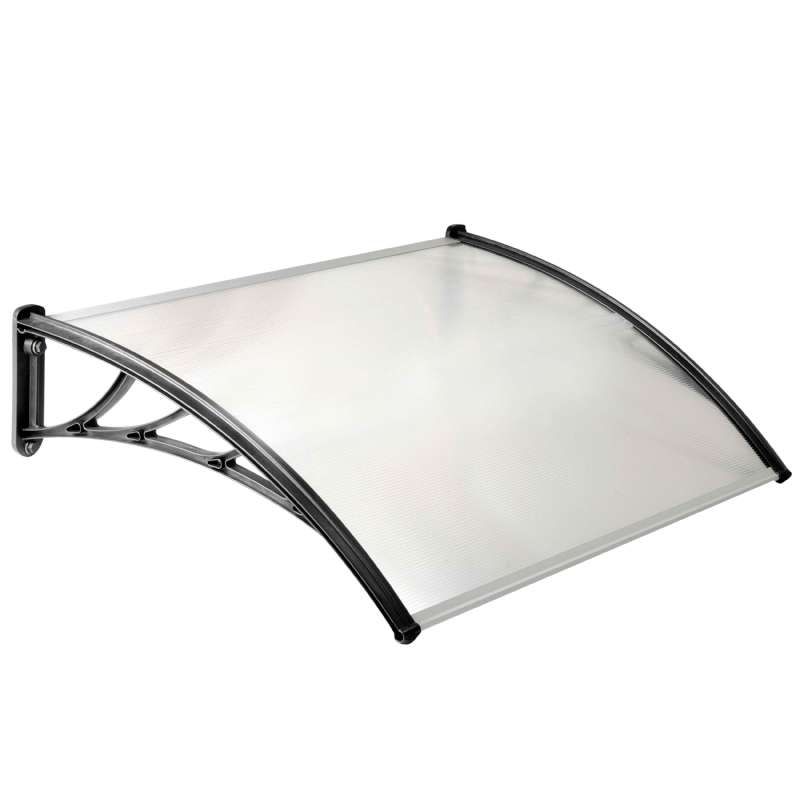 Marquise polycarbonate + support 90x150cm