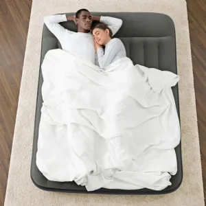 Matelas avec gonfleur 2 places h30cm