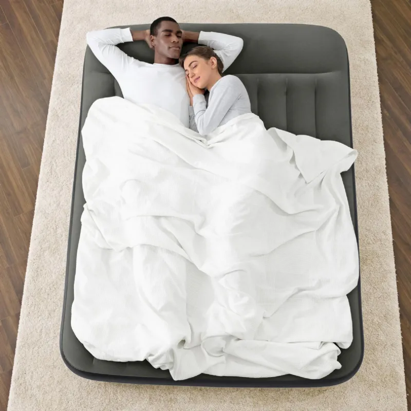 Matelas avec gonfleur 2 places h30cm