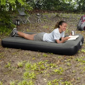 Matelas avec gonfleur 1 place h30cm