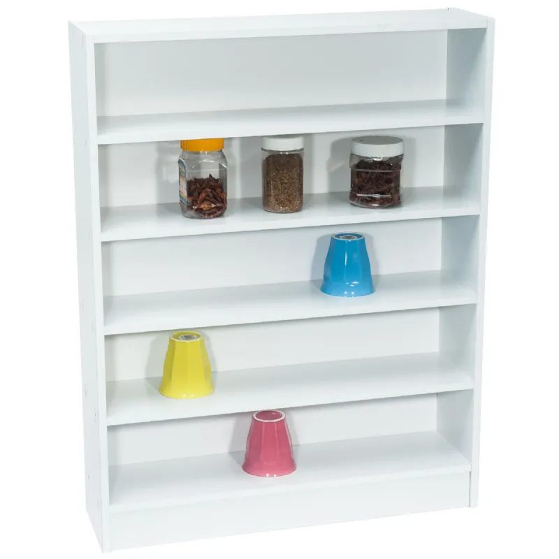 Meuble rayonnage blanc 5 étagères Werkapro