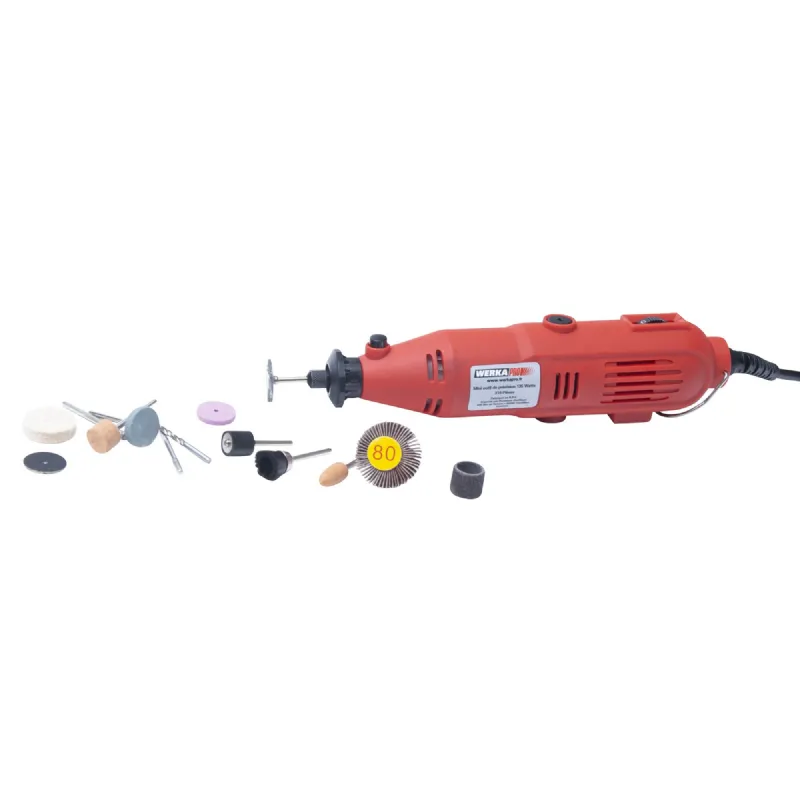 Mini outil de précision 135w (319 pcs) Werkapro