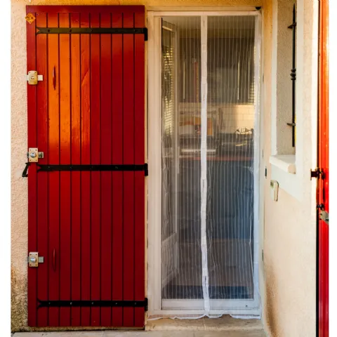 Moustiquaire rideau de porte aimantée (215 x 50 cm)