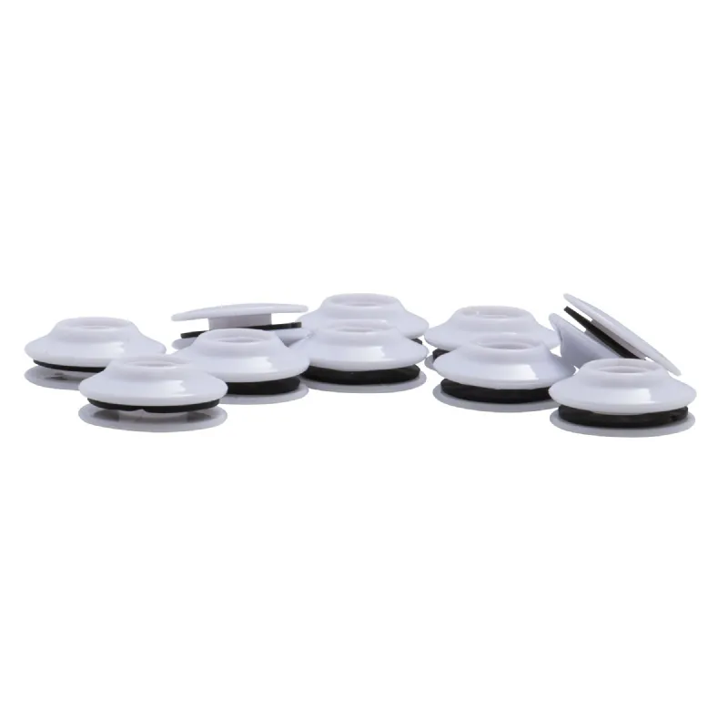 Lot de 10 œillets auto perforants pour bâches 