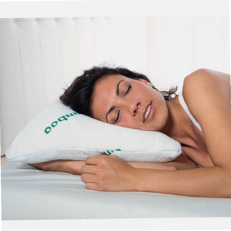 Oreiller En Fibre De Bambou Vip - Antibactérien Naturel - 40x70 Cm - Neuf Avec étiquettes