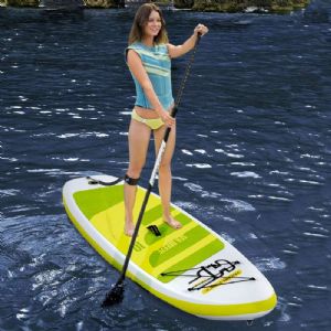 Paddle gonflable complet 305x84x12cm jaune