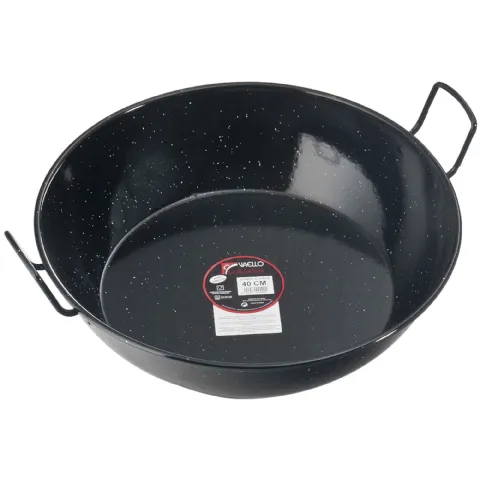 Plat à paella émaillé haut Ø 40 cm  pour 6 personnes