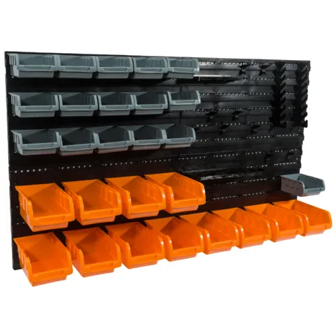 Panneaux muraux avec bacs à bec et porte-outils Werkapro