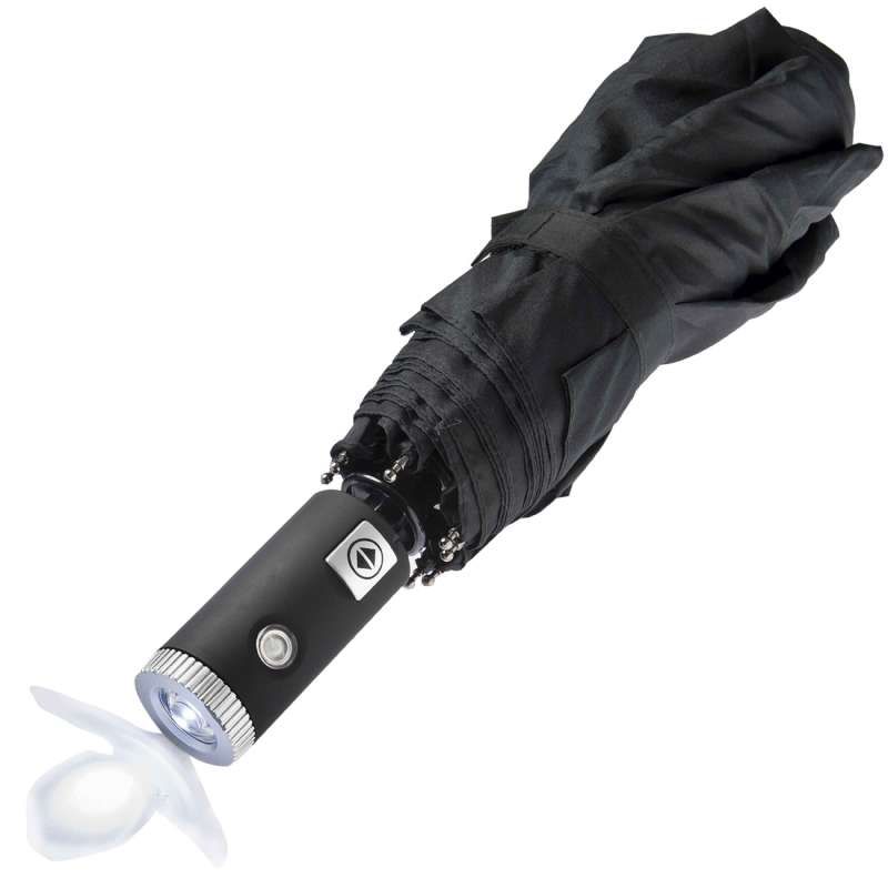 Parapluie pliable avec lampe à LED