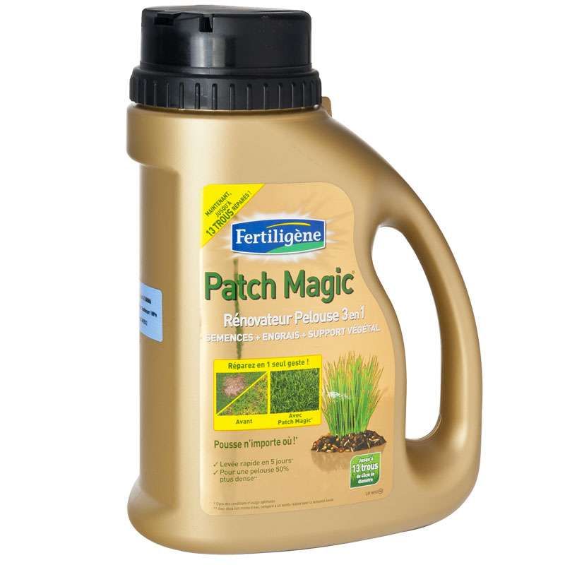 Patch magic rénovateur de pelouse