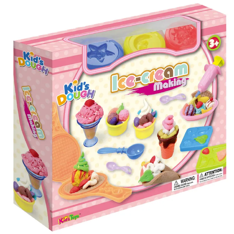 Coffret de pâte à modeler enfant avec accessoires