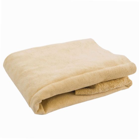 Peau De Chamois Naturelle Pour Nettoyer Et Sécher La Voiture - 40x60 Cm