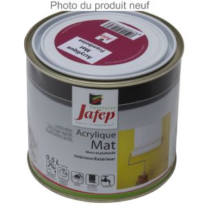 Peinture acrylique mat framboise Jafep (0,5L)