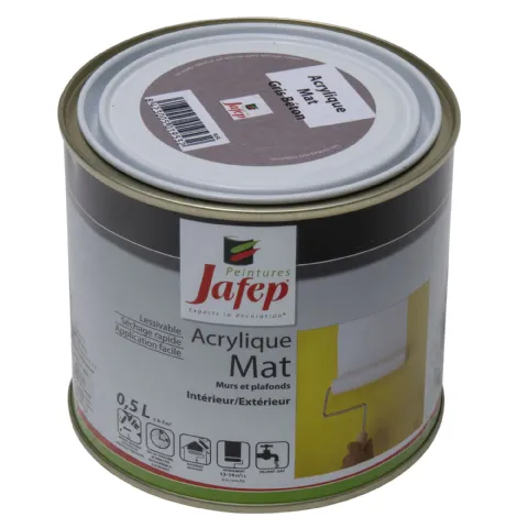 Peinture acrylique mat gris béton Jafep