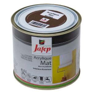 Peinture acrylique mat mokka Jafep (0,5L)