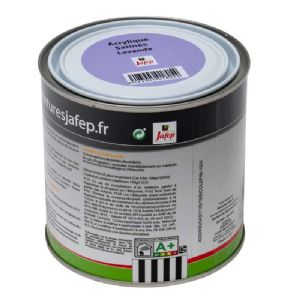 Peinture acrylique satinée lavande Jafep (0,5l)