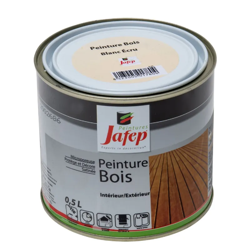 Peinture bois blanc écru - Provence Outillage