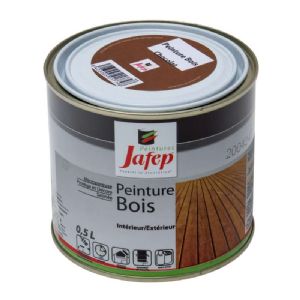 Peinture bois chocolat Jafep