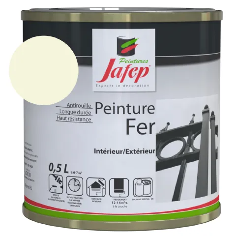 Peinture fer antirouille beige 0,5L