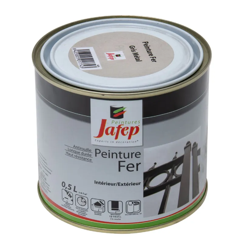 Peinture antirouille - Aspect Brillant - Boite 2,5 l