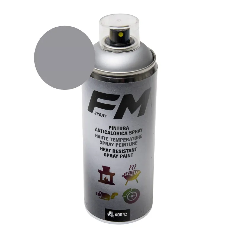 Peinture haute température : aérosol de marque fm Spray - Provence Outillage