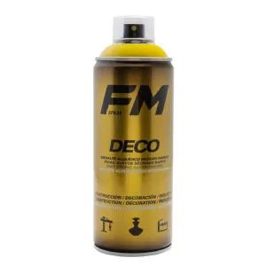 Bombe de peinture jaune 400ml