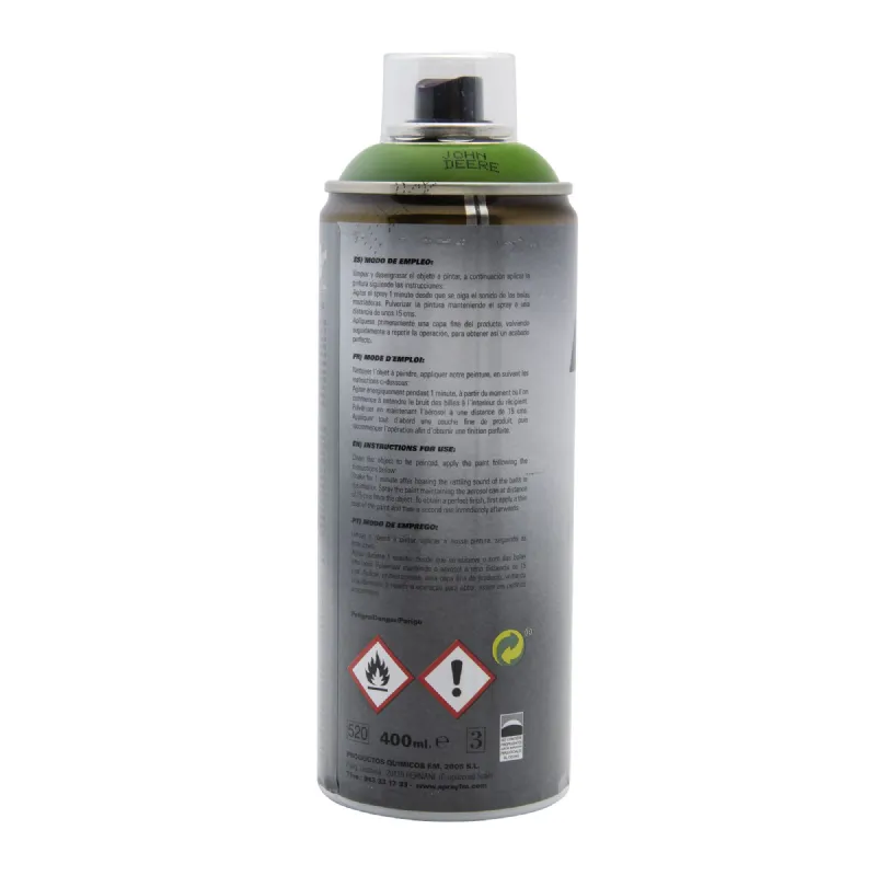 Peinture spray verte John Deere 400ml