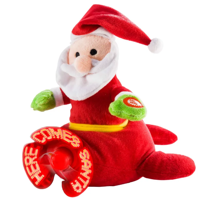 Peluche avion et père noel chantant - Provence Outillage