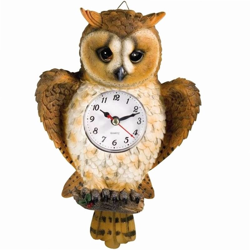 Pendule à Coucou August Schwer, Modèle Hibou Avec Enfant, Réf. 2.5035.01.P, Neuve